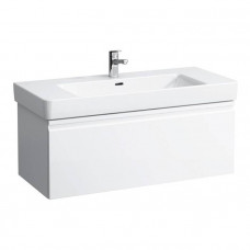 Тумба с раковиной Laufen Pro S 101x45x39 см подвесная 1 ящик белый матовый 8.1396.6.000.104.1/4.8355.2.096.463.1 Тумба с раковиной Laufen Pro S 101x45x39 см подвесная 1 ящик белый матовый 8.1396.6.000.104.1/4.8355.2.096.463.1