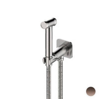 Гигиенический душ Newform X-STEEL 316 лейка с держателем без смесителя PVD Brushed copper bronze 69644X.59.067