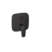 Смеситель для ванны Hansgrohe Talis E однорычажный скрытый монтаж матовый черный 71745670