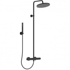 Душевая система с термостатом Ideal Standard Ceratherm T25 черный матовый BC748XG Душевая система с термостатом Ideal Standard Ceratherm T25 черный матовый BC748XG