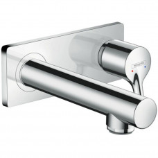 Смеситель для раковины Hansgrohe Talis S настенный однорычажный скрытого монтажа излив 165 мм хром 72110000