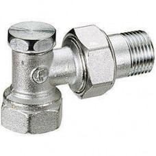 Клапан радиаторный Giacomini R16D2 угловой 3/4 ВН хромированный R16DX004