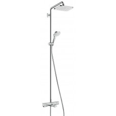 Душевая система для ванны Hansgrohe Croma E 280 с термостатом 280х170/110 мм 1/3 режима 27687000
