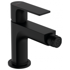 Смеситель для биде hansgrohe Rebris E со сливным гарнитуром черный матовый 72211670