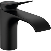 Смеситель для раковины Hansgrohe Vivenis 80 однорычажный матовый черный 75012670