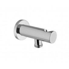Шланговое подсоединение с держателем Fima Carlo Frattini Shower accessories брашированный никель F2287NSN