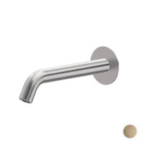 Излив для ванны настенный Newform X-STEEL 316 226 мм G3/4 PVD Brushed pale gold 29482X.59.098
