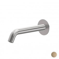 Излив для ванны настенный Newform X-STEEL 316 226 мм G3/4 PVD Brushed pale gold 29482X.59.098 Излив для ванны настенный Newform X-STEEL 316 226 мм G3/4 PVD Brushed pale gold 29482X.59.098