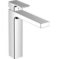 Смеситель для раковины hansgrohe Vernis Shape 190 однорычажный со сливным гарнитуром хром 71562000