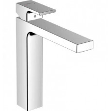 Смеситель для раковины hansgrohe Vernis Shape 190 однорычажный со сливным гарнитуром хром 71562000 Смеситель для раковины hansgrohe Vernis Shape 190 однорычажный со сливным гарнитуром хром 71562000