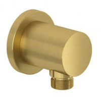 Шланговое подсоединение Kludi Nova Fonte Puristic золото брашированное 20543N0-15