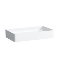 Раковина Laufen Living Square 60х34х11 см без отверстия без перелива белая 8.1143.4.000.112.1