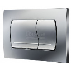 Панель смыва Roca Active 52B 2 режима 255х170х32 мм хром матовый 8901150B2