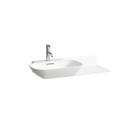 Раковина накладная Laufen INO 90х45х12 см 1 отверстие полка справа 8.1330.2.000.104.1