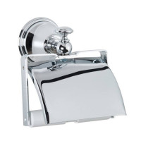 Держатель для туалетной бумаги с крышкой Tiffany World Harmony 219 подвесной хром TWHA219cr