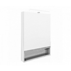 Шкаф зеркальный Roca The Gap 700х850х129 мм LED подсветка белый ZRU9302749