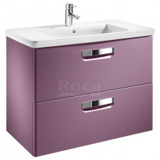 Тумба под умывальник Roca The Gap подвесная 2 ящика 577х602х412 мм фиолетовая ZRU9302742