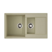 Кухонная мойка Omoikiri Daisen 86-2-BE Artgranit 86x51 см ваниль 4993471
