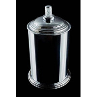 Ведро мусорное напольное Boheme Murano Cristal хром 10907-CRST-CH
