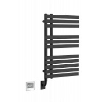 Полотенцесушитель электрический Boheme Venturo 50х9.5х89.8 см черный 721-B