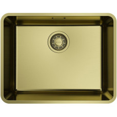 Кухонная мойка Omoikiri Taki 54-U 53 x 41.5 см нержавеющая сталь светлое золото 4997409