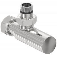 Вентиль регулировки температуры угловой Сунержа Цилиндр G 1/2 HP - G 3/4 НГ без покрытия 00-1400-1234