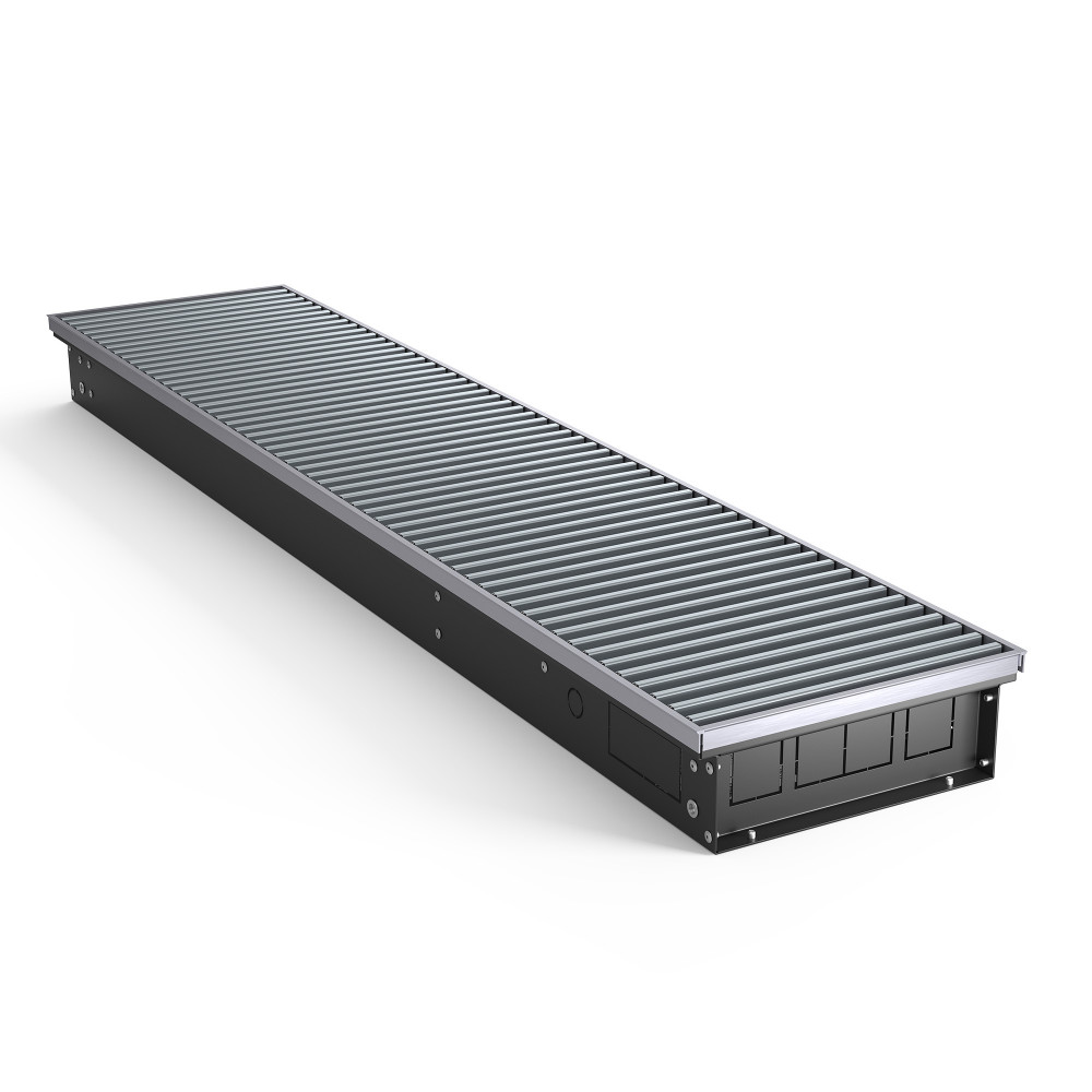 Конвектор внутрипольный Royal Thermo ATRIUM 110x250x2400 мм натуральный алюминий НС-1477286