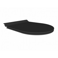 Сиденье для унитаза GSI Slim Soft Close черное матовое Ardesia MS86CSN26