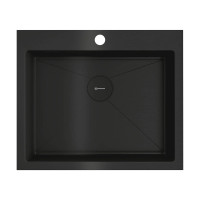 Кухонная мойка Omoikiri Akisame 59-GB 59x51 см графит 4997014