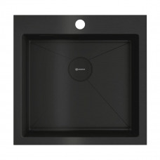 Кухонная мойка Omoikiri Akisame 51-GB 51x51 см графит 4997013