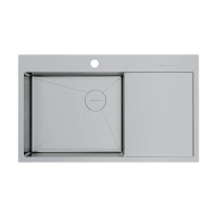 Кухонная мойка Omoikiri Akisame 86-L Side-IN 86x51 см нержавеющая сталь 4997031