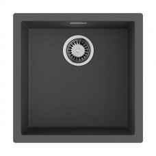 Кухонная мойка Omoikiri Yamakawa 45T-U/I-PL Tetogranit 45.6 x 45.6 см платина 4993312 Кухонная мойка Omoikiri Yamakawa 45T-U/I-PL Tetogranit 45.6 x 45.6 см платина 4993312