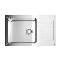 Кухонная мойка Omoikiri Mizu 78-LB-IN нержавеющая сталь 78x48 см 4973729