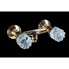 Смеситель для душа Boheme Crystal золото 294-CRST