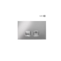 Кнопка смыва OLI Plain пластик матовый хром 070827
