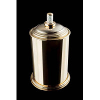 Ведро мусорное напольное Boheme Murano Cristal золото 10907-CRST-G