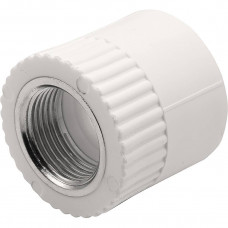 Муфта комбинированная Thermolight PP-R 32x3/4 ВР белая 1620502 Муфта комбинированная Thermolight PP-R 32x3/4 ВР белая 1620502