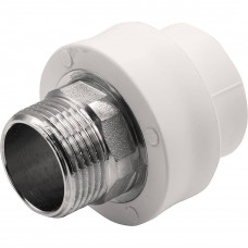 Муфта комбинированная THERMOLIGHT PP-R НР 32х1 под ключ белая НС-1620511 Муфта комбинированная THERMOLIGHT PP-R НР 32х1 под ключ белая НС-1620511