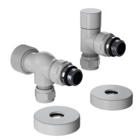 Набор термостатический осевой Royal Thermo Design Pro 15 мм M30x1,5 Белый НС-1646642