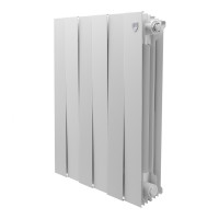 Радиатор биметаллический Royal Thermo PianoForte 500 Bianco Traffico 6 секций боковое подключение НС-1682364