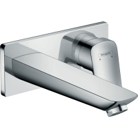 Смеситель для раковины Hansgrohe Logis настенный скрытого монтажа хром 71220000