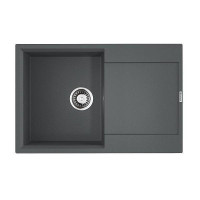 Кухонная мойка Omoikiri Daisen 78T-GR Tetogranit 78x51 см leningrad grey 4993584