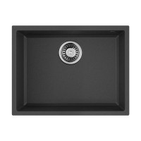 Кухонная мойка Omoikiri Tedori 54-U Tetogranit 55x42 см черный 4993988