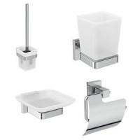Набор аксессуаров для ванной 4 в 1 Ideal Standard IOM Square TM0033